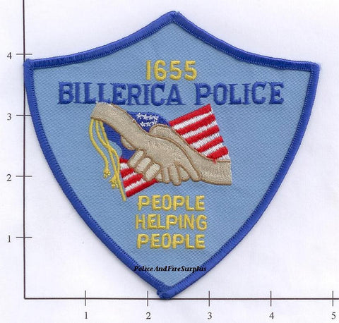 Massachusetts - Billerica Police Dept Patch