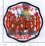 Massachusetts - Boston Engine 52 Fire Dept Patch v1