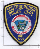 Massachusetts - Southborough Police Dept Patch