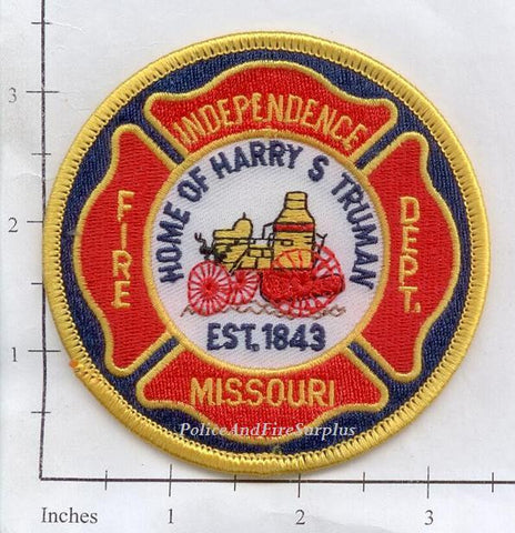 Missouri - Independence Fire Dept Patch