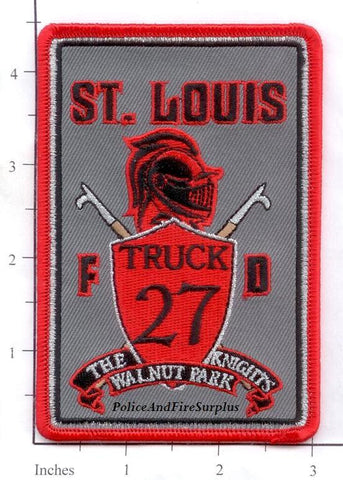 Missouri - St Louis Truck 27 Fire Dept Patch