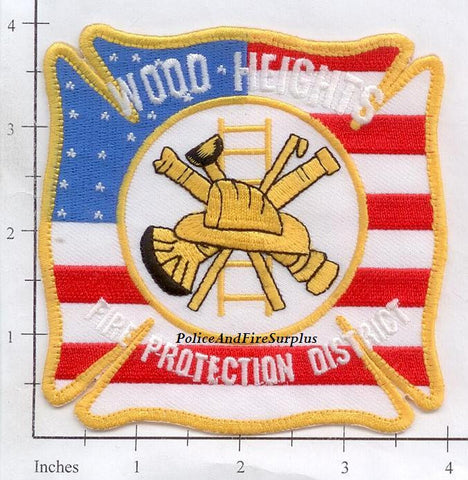 Missouri - Wood-Heights Fire Protection District Dept Patch