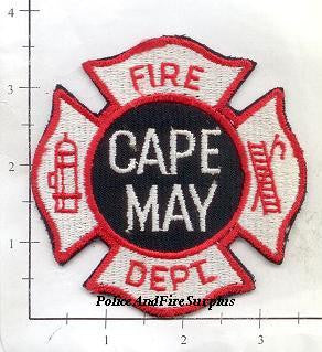 New Jersey - Cape May Fire Dept Patch