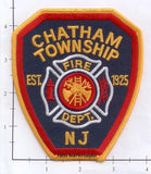 New Jersey - Chatham Township Fire Dept Patch