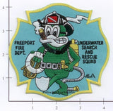 New York - Freeport Underwater Search & Rescue Squad Patch
