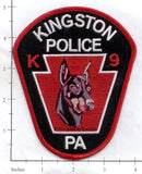 Pennsylvania - Kingston K-9 Police Patch