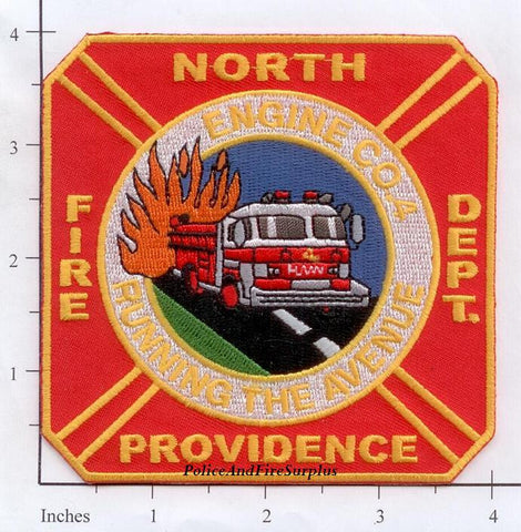 Rhode Island - North Providence Engine 4 Fire Dept Patch
