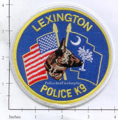 South Carolina - Lexington K-9 Police Dept Patch