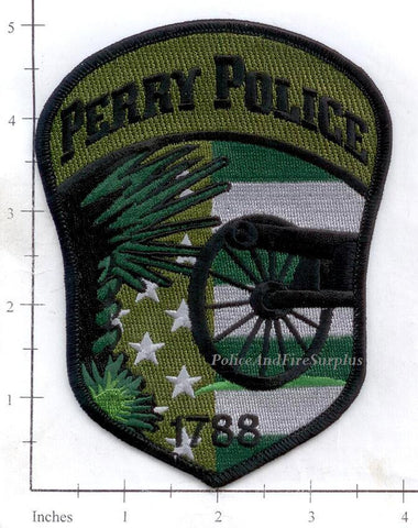 South Carolina - Perry Police Dept Patch v3 Subdued