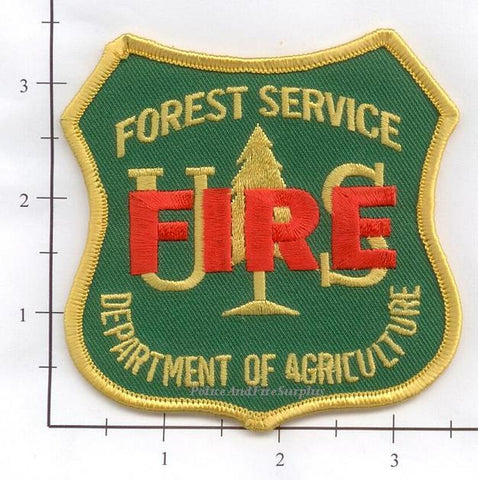 US Forest Service - FIRE - Fire Dept Patch
