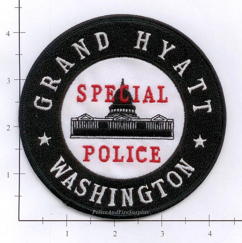 Washington DC - Washington DC Grand Hyatt Special Police Dept Patch
